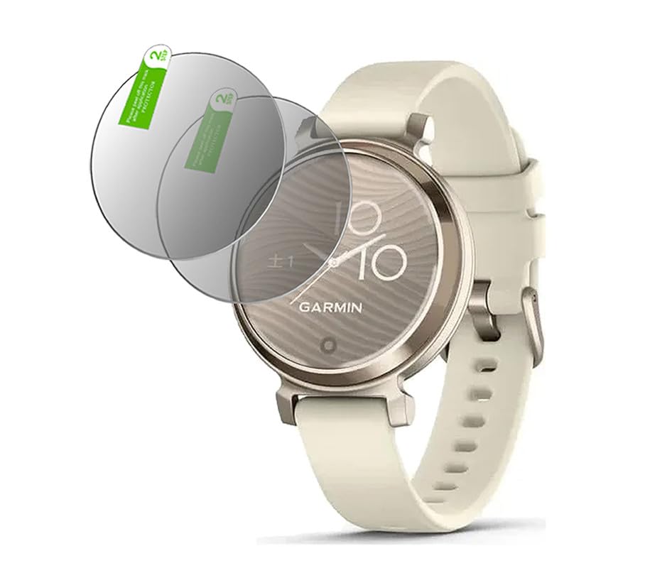 Compatible for Garmin Lily 2 Smartwatch Screen Protector Guard (PACK OF 02) naik-194