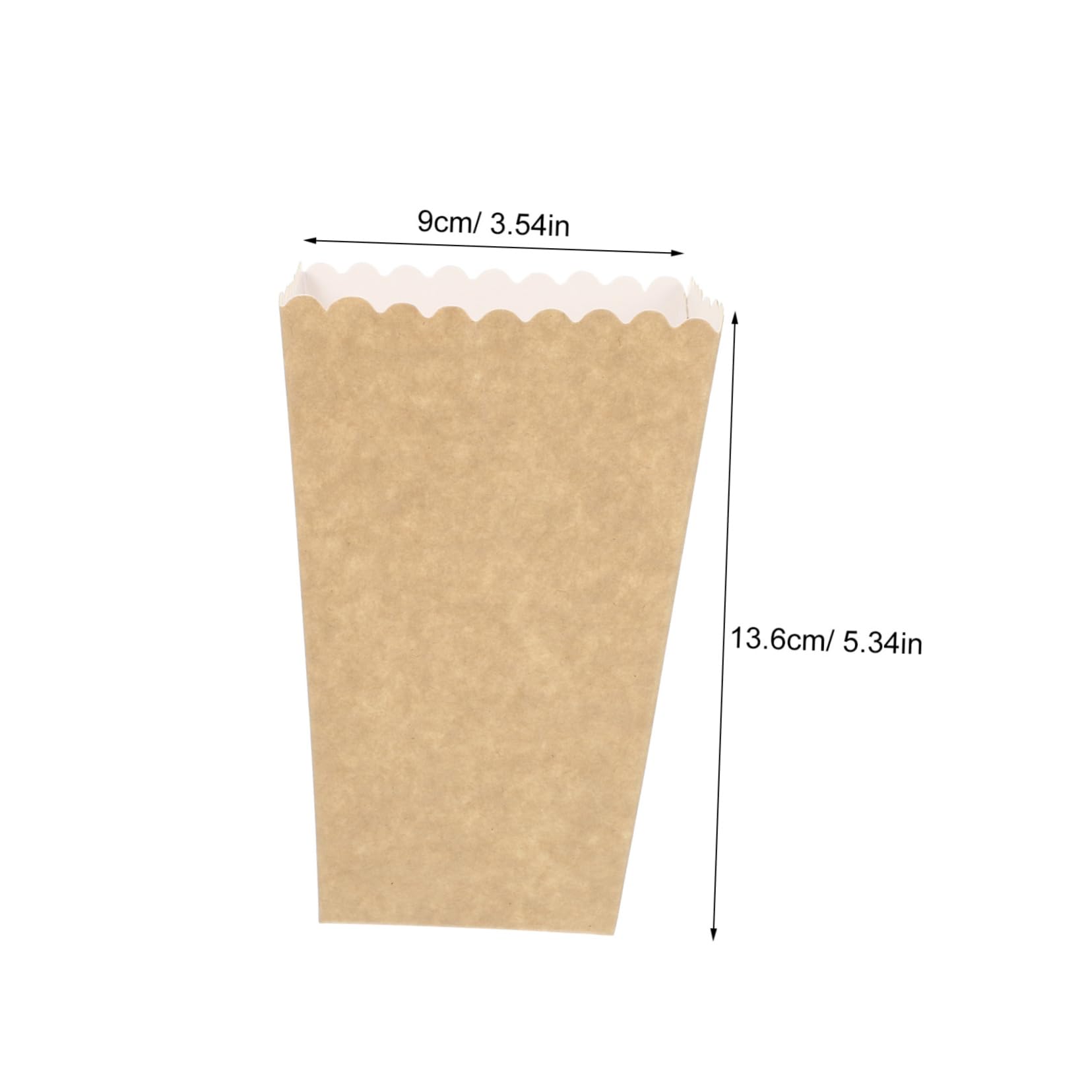 Garneck 50Pcs Cardboard Popcorn Boxes for Party Supplies for Candy Cookies and Sweets Movie Theater Style Design for Birthdays and Celebrations