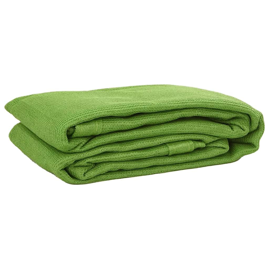 vidaXL Tent Carpet, Camping Tent Tarp for Outdoor, Ground Covering for Camping Picnic, Groundsheet Mat Tent Awning Carpet, Light Green HDPE