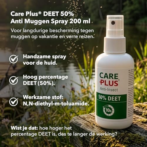 Care Plus DEET 50% Muggenspray – 200 ml - View 2