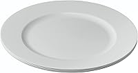 Vista 7 de 13'' Party Chargers Large Plates & Platters Great for Elegant Party's Weddings Tableware Great for Serving dish White, Pack of 6