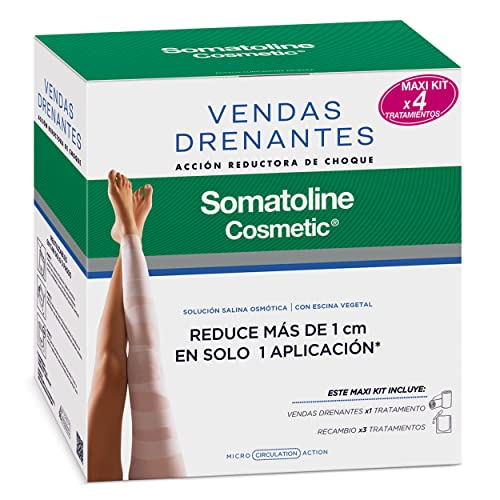 Vendas Drenantes Reductoras Somatoline Cosmetic Maxi Kit 560ml