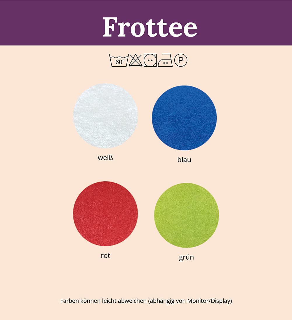 Reise-Matratzenauflage; 6 cm Viscoschaum und Matchsack (Frottee weiß, weiß)