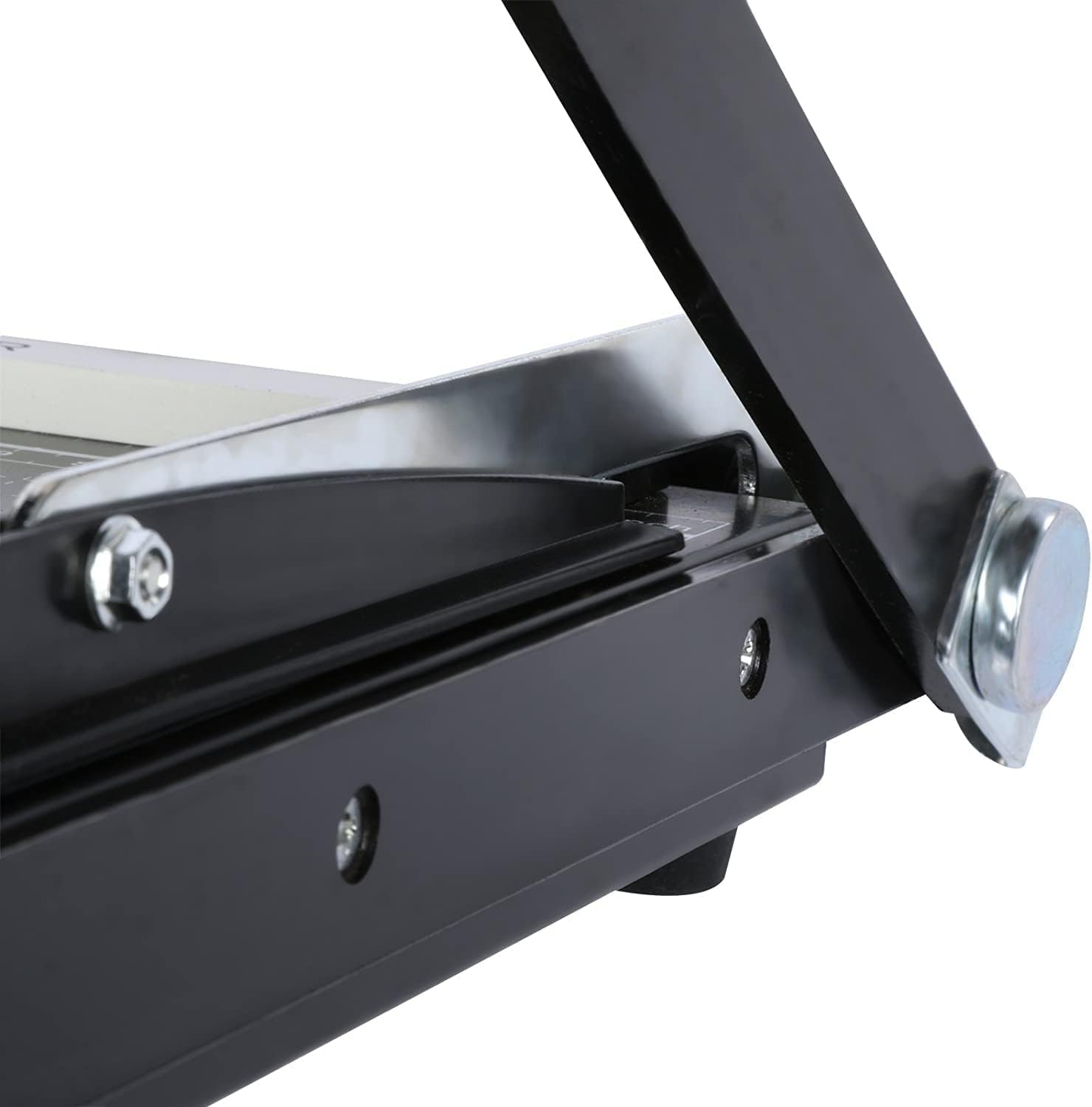 Taglierina a ghigliottina A3-B7,300-485 mm, lunghezza di taglio per cartone e base in metallo, con blocco lama di sicurezza e doppia guida, capacità 10-12 fogli (nero, 300 mm)