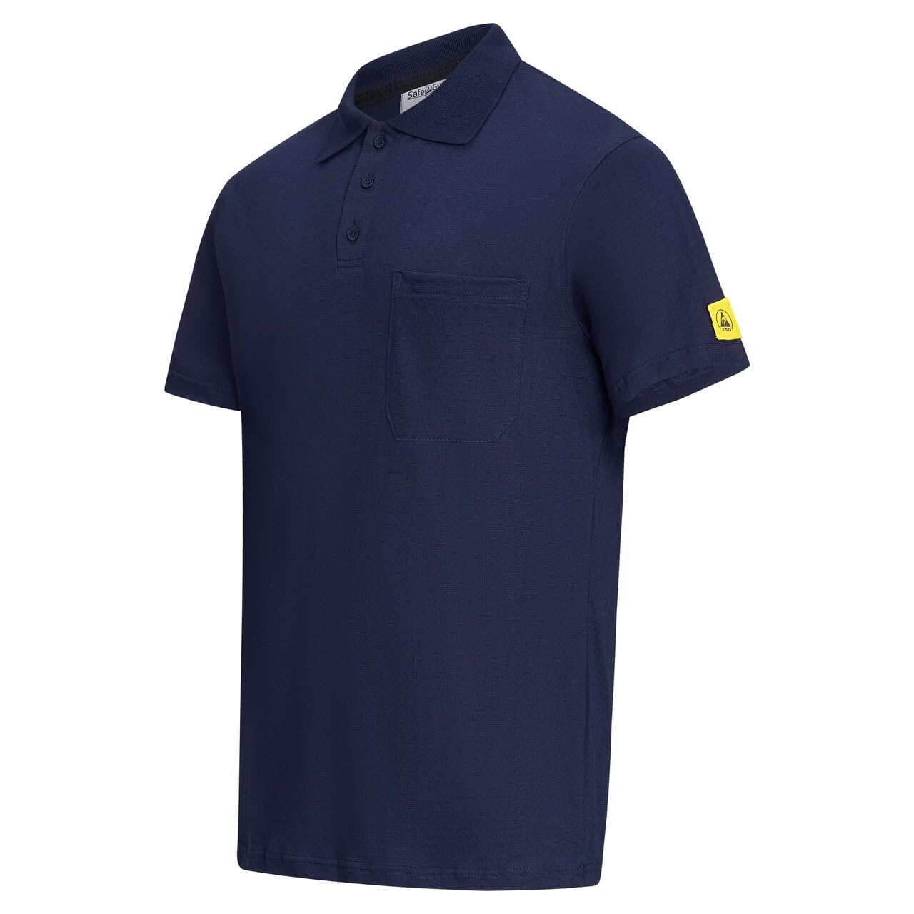 Safeguard 23.11.P-PO-SJ-07-XXXXL ESD - Polo (150 g/m2, talla 4XL), color azul marino