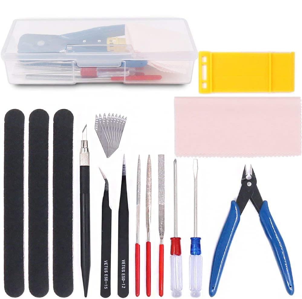Amazon.com: Rustark 15Pcs Professional Modeler Basic Tools Craft Set ...