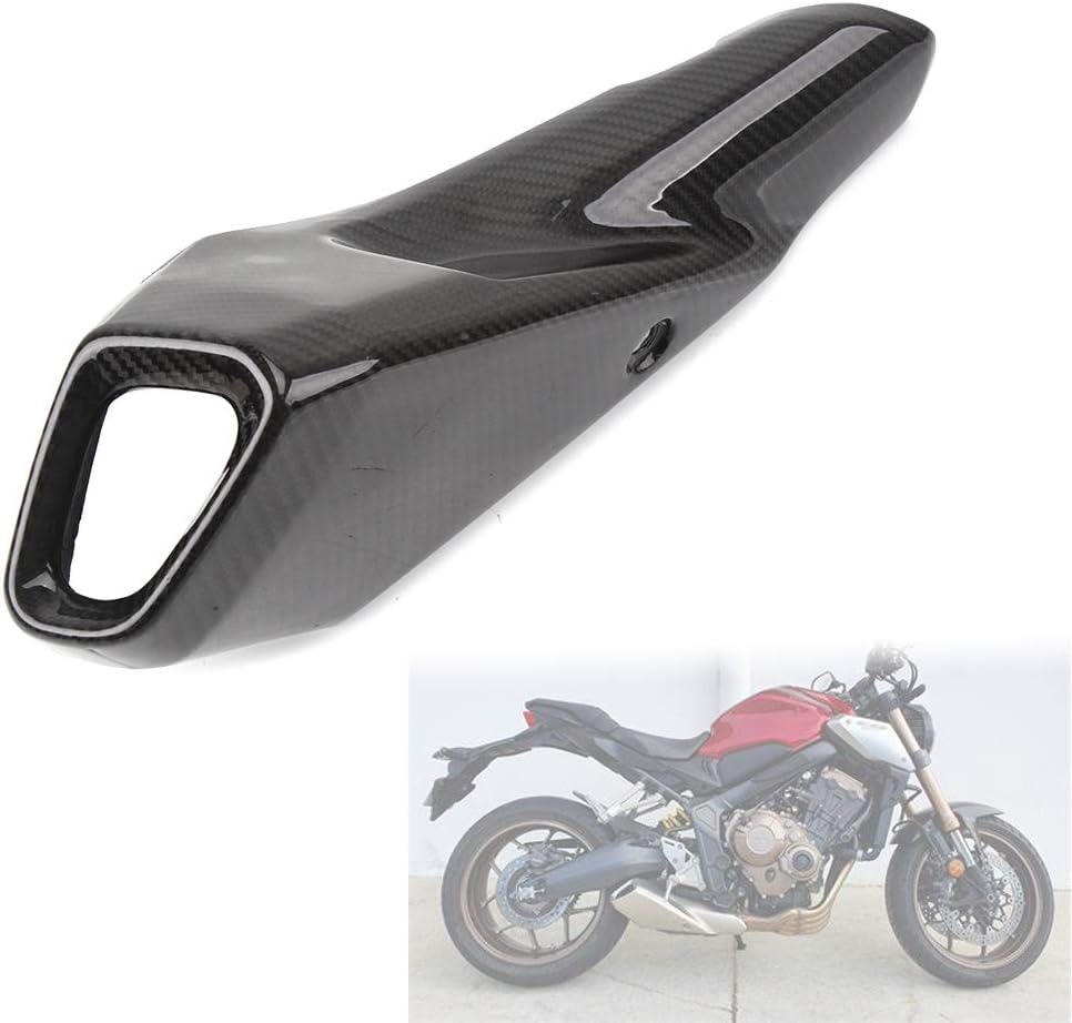 Amazon ホンダ用純正カーボンファイバーcb650rマフラーエキゾーストパイプカバー遮熱プロテクター用19モーターサイクルデコレーションアクセサリー スリップオン 車 バイク Amazon ホンダ用純正カーボンファイバーcb650rマフラーエキゾーストパイプカバー遮熱プロテクター用19モーターサイクルデコレーションアクセサリー スリップオン 車 バイク