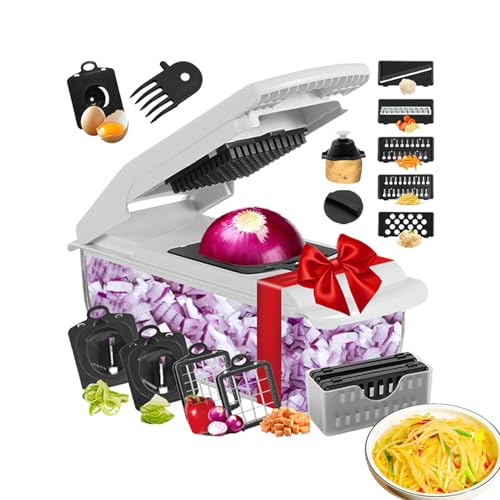 Cortador De Alimentos | Picador De Verduras Multiusos Para Cocina | Utensilios De Cocina Multiusos Para Ensaladas Zanahorias Frutas Y Queso Accesorios Imprescindibles Hogar