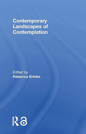 Contemporary Landscapes of Contemplation book cover