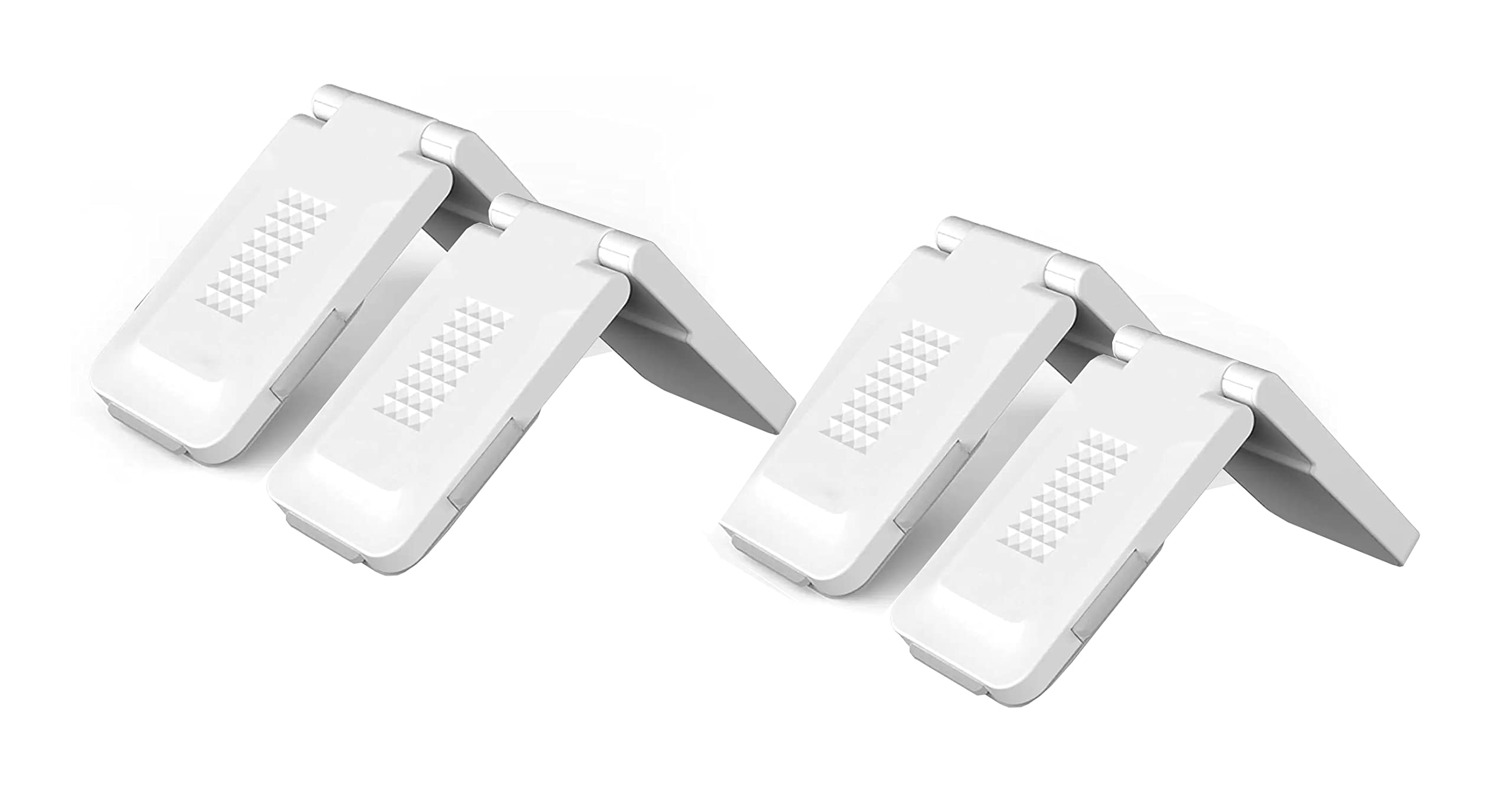 Whitecloud TRANSFORMING HOMES® Baby Proofing Child Safety Lock | for Refrigerator, Cabinets, Drawers, Fridge, Cupboard, Wardrobe, Door | Baby Safety Lock (BSL 2103) (Pack of 4)