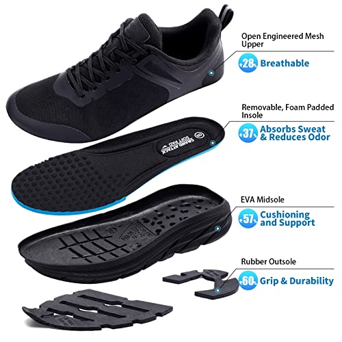 Image of Grand Attack Men's Road Running Walking Shoes | Max Cushioned Comfort | Durable Non-Slip | Breathable Athletic Tennis Cross-Training Sneakers