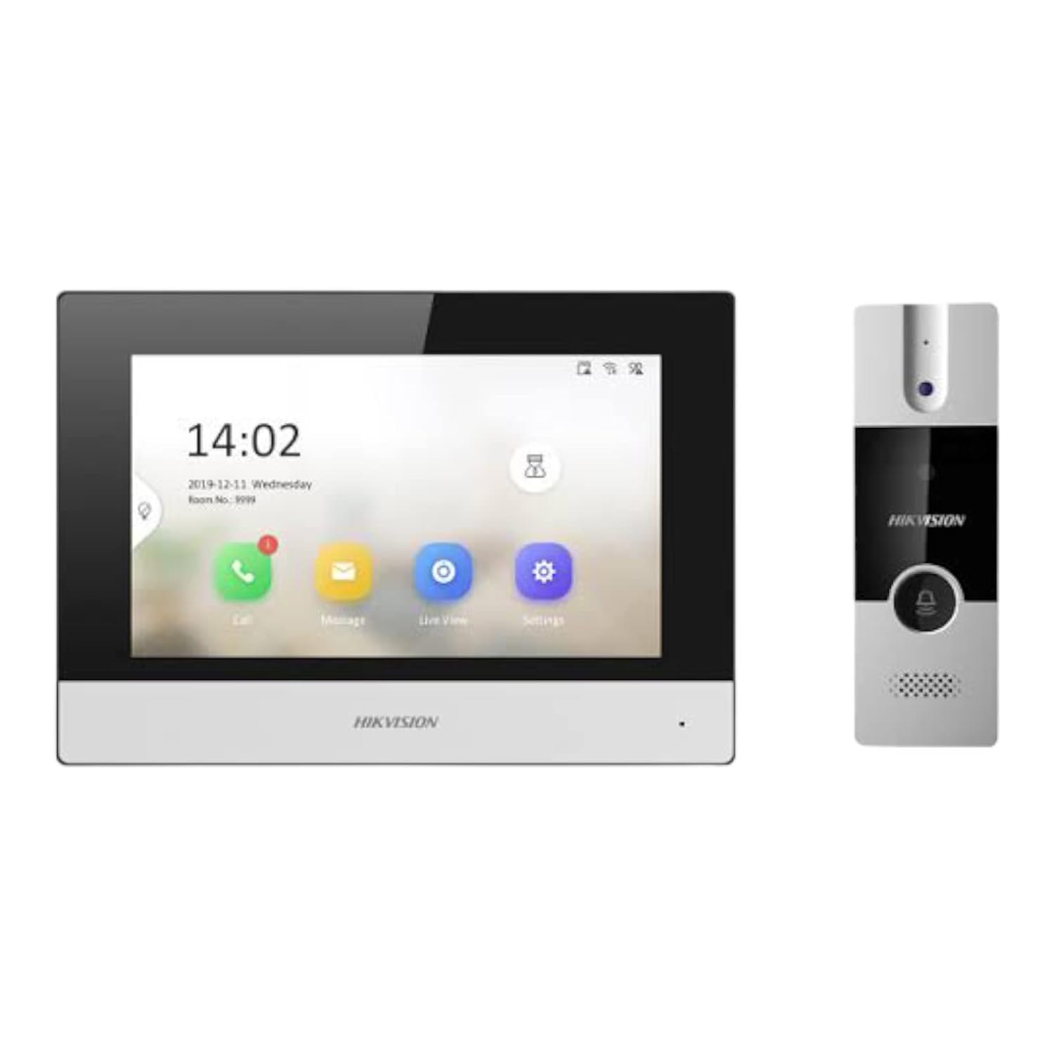 Buy HIKVISION Video Door Phone/Bell7inch Colorful ScreenWide Angle