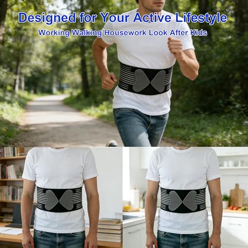 Faja lumbar y abdominal con soporte para hernia S/M miniatura 7