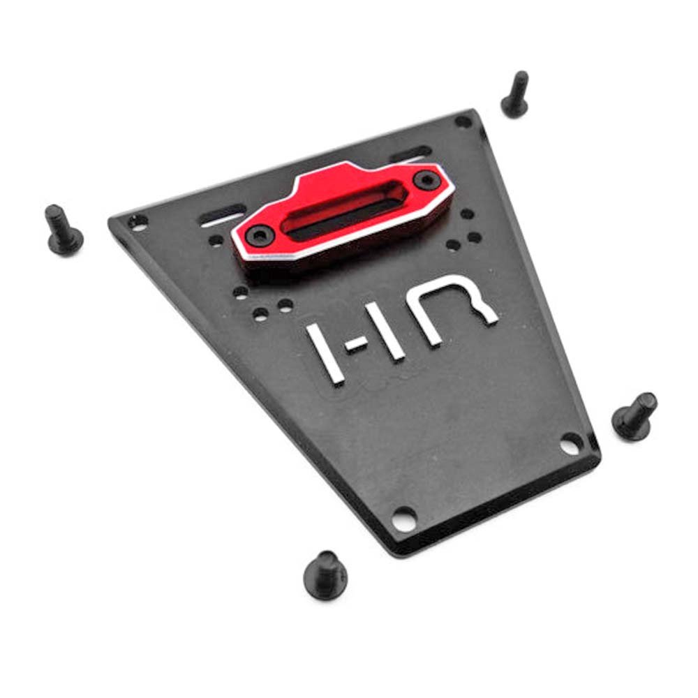 Hot RacingYEX331W01 Aluminum Winch Mount Front Skid Plate - Axial Yeti Xl