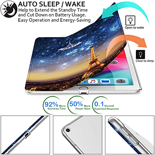 Image of DuraSafe iPad Pro 12.9 inch 4th Generation Printed Cover A2229 MY2H2HN /A MY2J2HN /A A2069 MXAT2HN /A MXAV2HN /A MXAU2HN /A MXAW2HN /A A2233 MY3K2HN /A MY3J2HN /A MXFY2HN /A MXG12HN /A MXFX2HN /A - Paris Night