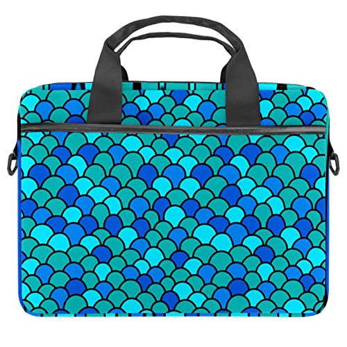 Sac d'ordinateur portable 14.5" pour les cours et le bureau bleu