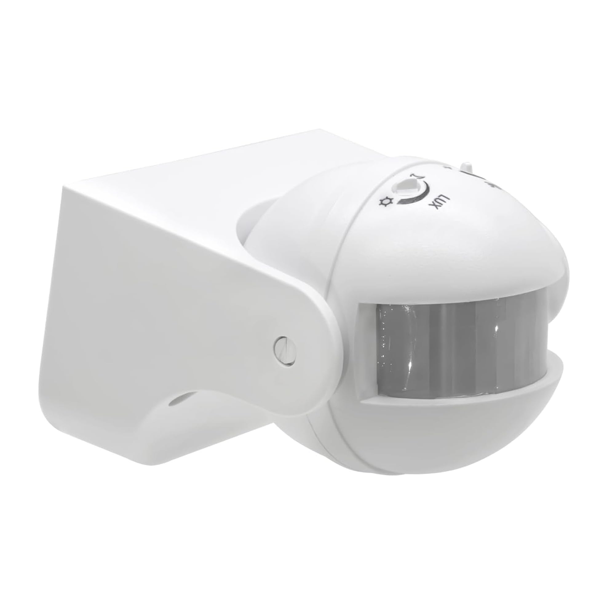 Clearhill White Pir Motion Sensor Light Switch-360° Detection Range, 220-240V Ip54 Infrared Occupancy Sensor Switch,Djustable Delay Indoor/Outdoor Wall Switch