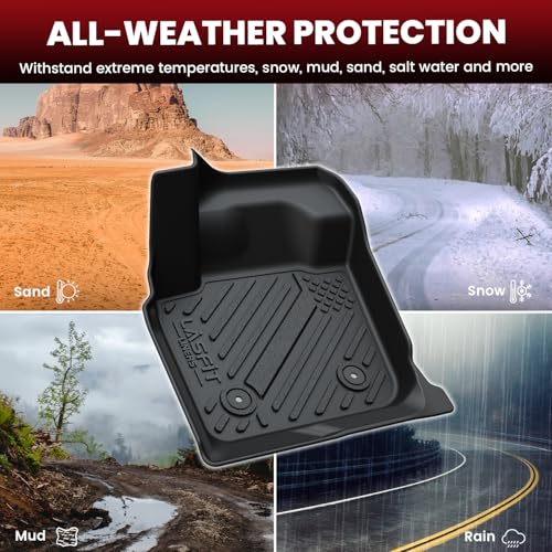 Image of LASFIT Floor Mats for Lexus ES ES350 ES300h 2019-2025, Black
