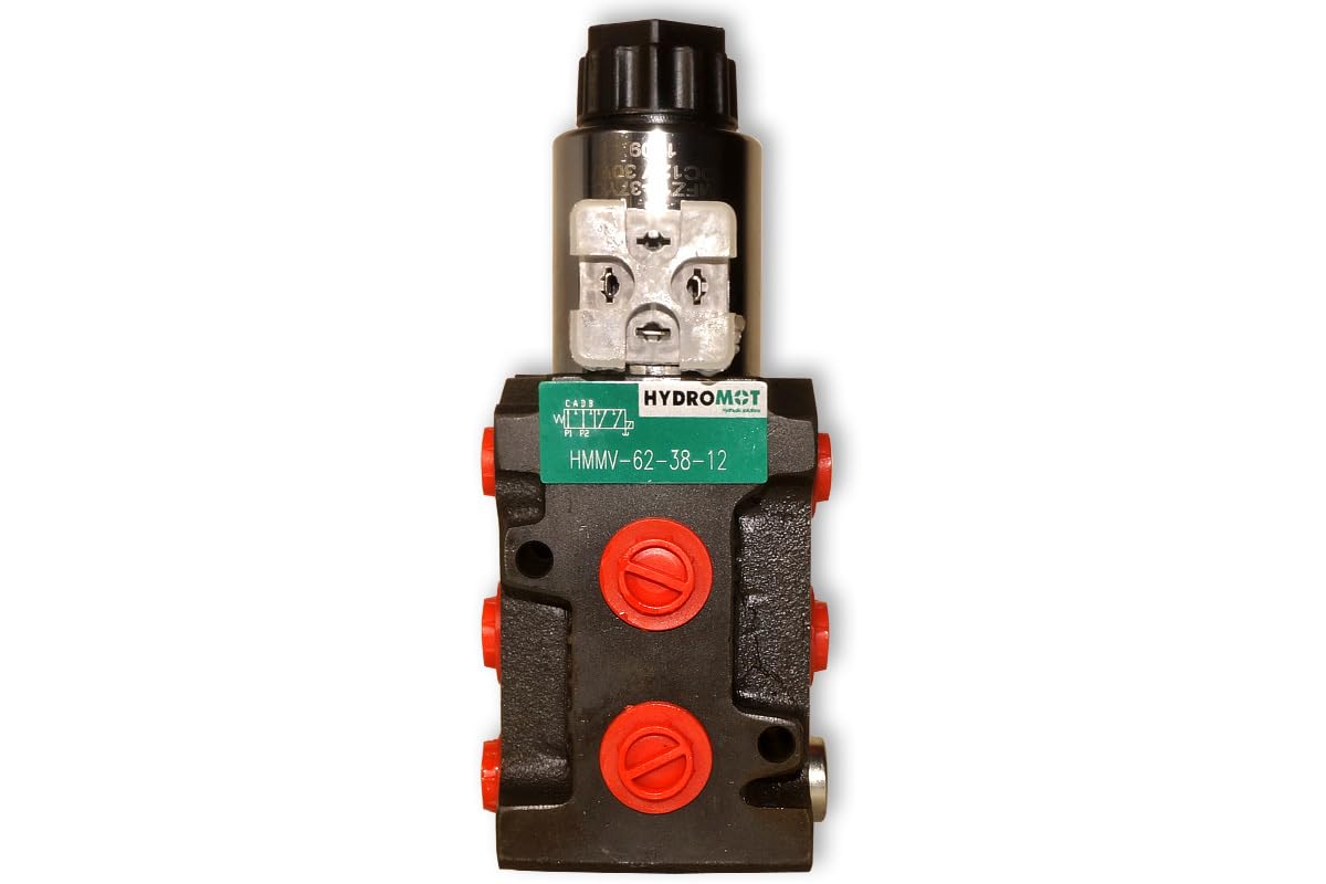Vanne de commutation - Électrovanne 6/2 voies 3/8" 45 l/min.