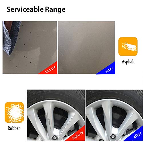 image for YuanMoon 2 Pack Multipurpose Scratch Remover Cloth - Nano Car Paint Sc
