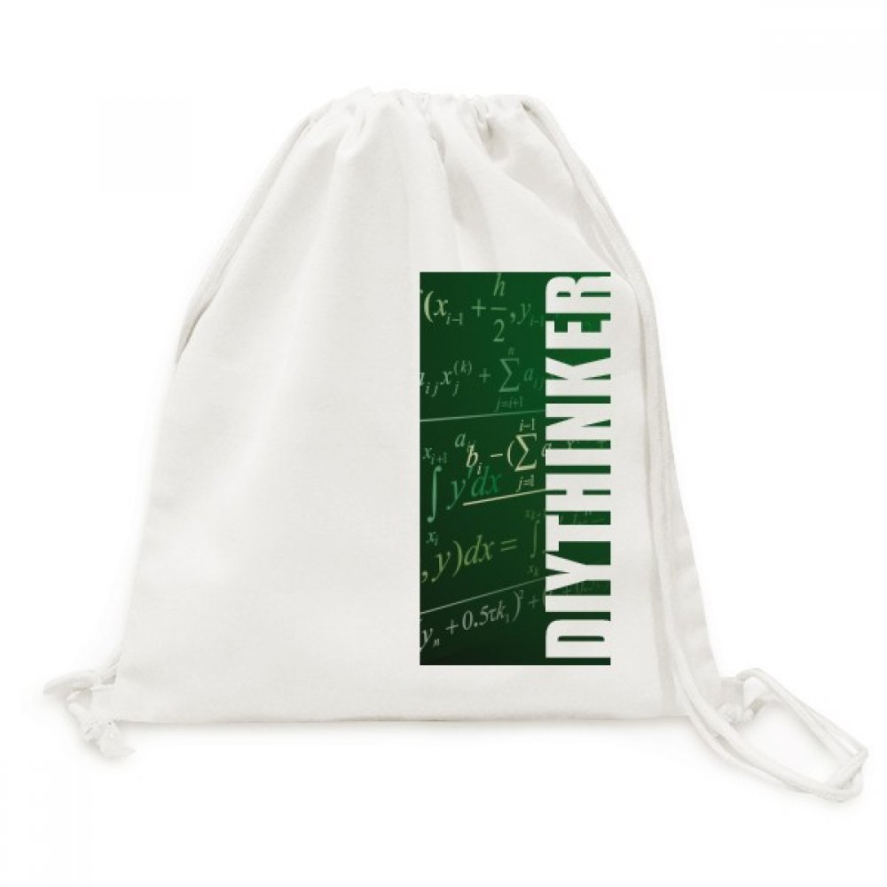 Sac de voyage à cordon formules de maths pour ne plus surcharger vos épaules