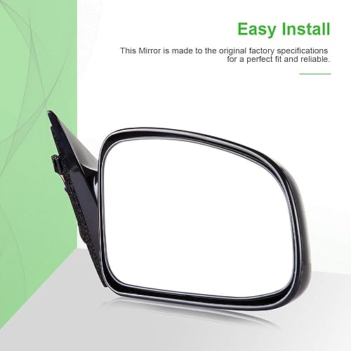 Miniatura 3 de SCITOO Espejo retrovisor lateral del pasajero compatible con ajuste de potencia Pontiac Grand Am GM1321191 1999 2000 2001 2002 2003