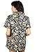 V.H.O. Funky Camisa Hawaiana, Skull, Sepia, L