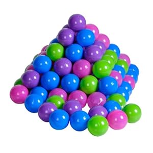 KNORRTOYS.COM knoortoys_56777 56777-100 ballen in leuke pasteltinten zonder gevaarlijke weekmakers Ø ca. 6 cm – TÜV…