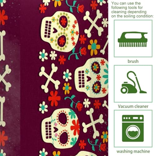 Alfombrillas de cocina VAPOKF de pasillo y lavandería absorbentes y lavables 5