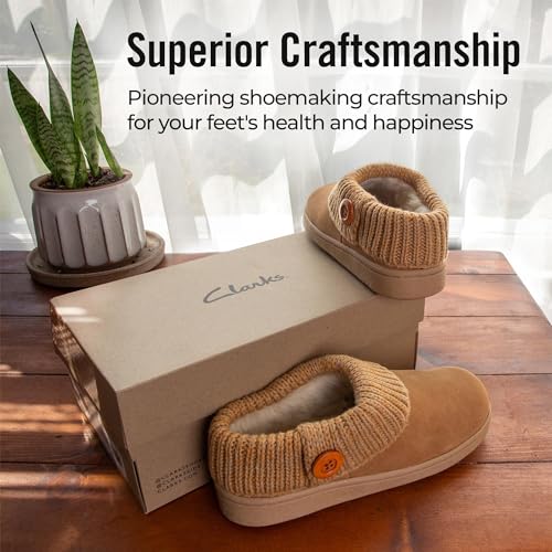 Image of Clarks Women's Knit Scuff Slipper
