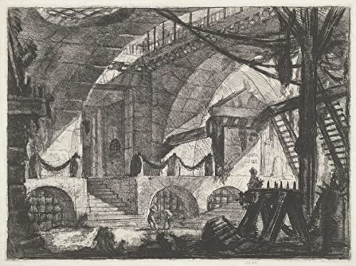 Affiches et gravures Donjon Piranesi pour décoration salon moderne