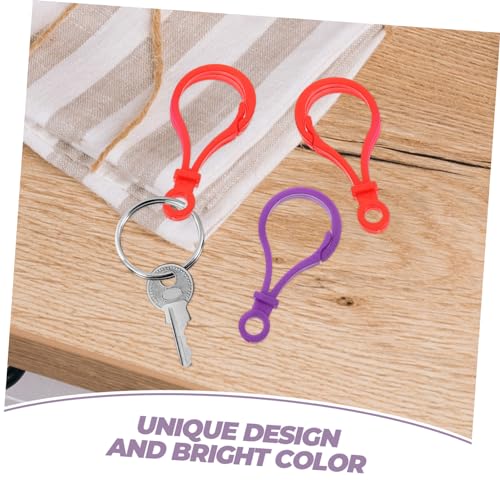 Crochets à déclenchement Uonlytech : boucles plastique multicolores pour lanyard