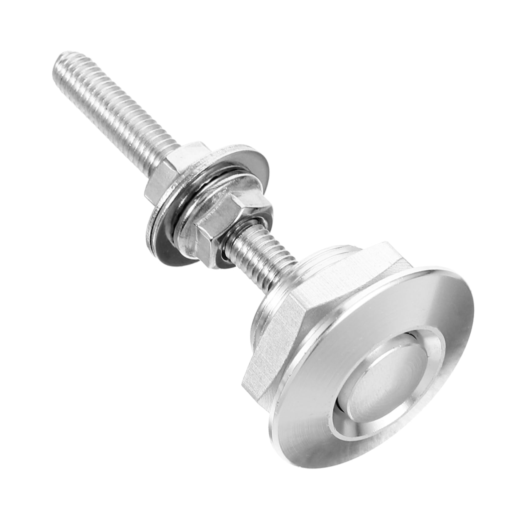 HAPINARY 1 Set Aluminum Hood Pin Quick Release Latch Kit for Vehicle Hood Locking Durable Bumper Fasteners for Secure Engine Cover Easy Installation