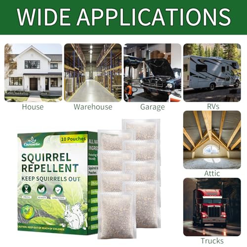 Carmelie Squirrel Repellent, Squirrel Repellent Outdoor thumb #6