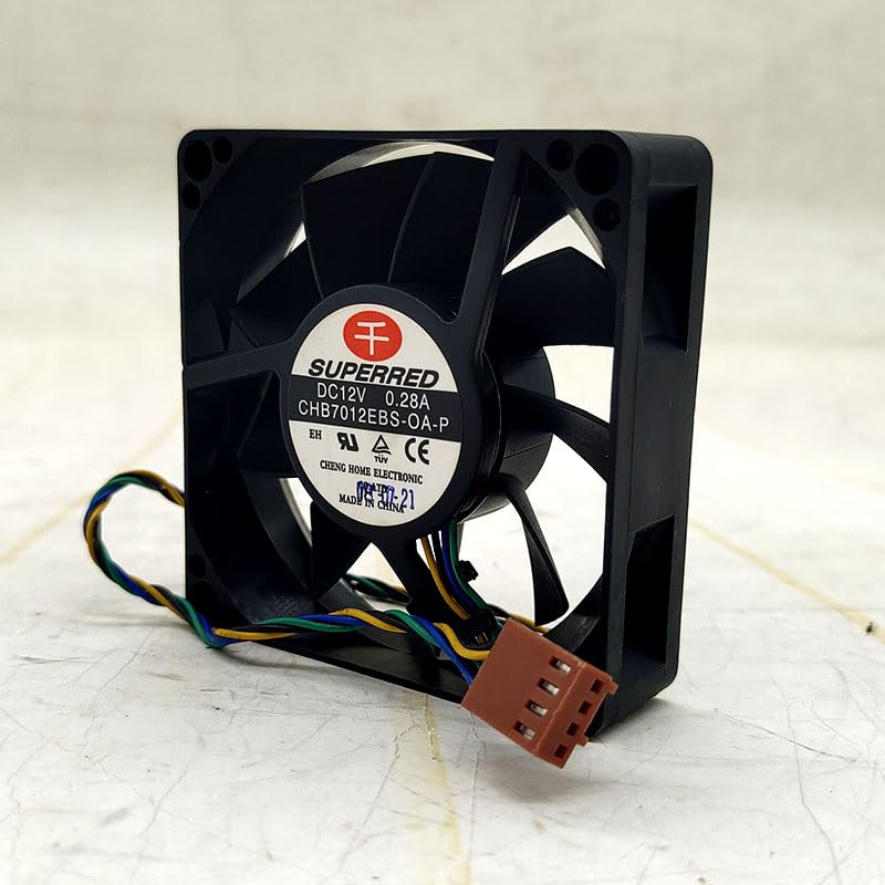 CHB7012EBS-OA-P 7020 12V 0.28A 4-wire 4P CPU chassis power supply fan