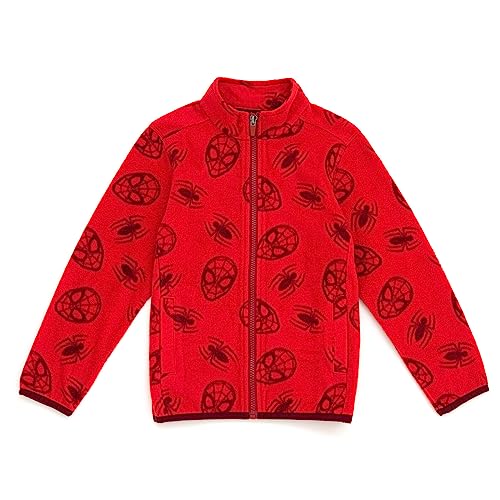 Marvel Spider-Man Fleece Zip Up Jacket Toddler to Big Kid3