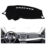 Fly5D Dashboard Mat DashMat Cover Car Interior for Mitsubishi Lancer EVO 2010-2015 (Mitsubishi...
