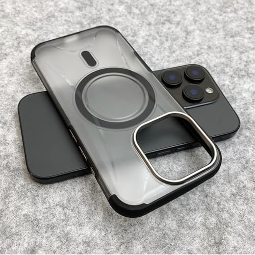 Coque iPhone 16 Pro givrée anti-trace et compatible induction
