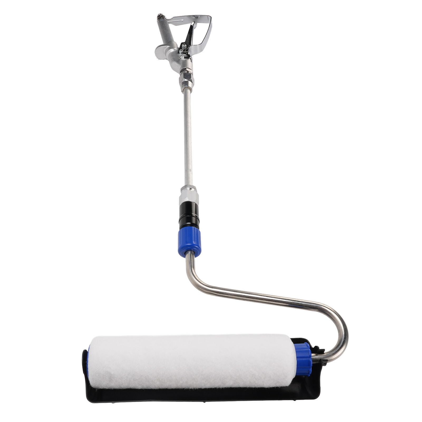 Airless Paint Sprayler Roller, Automatyczne Dozowanie Farby Bez Powietrza Pistoletu Natryskowego ze Stali Nierdzewnej Aluminium Aluminium Samokrotne Wałka do Domu do Domu