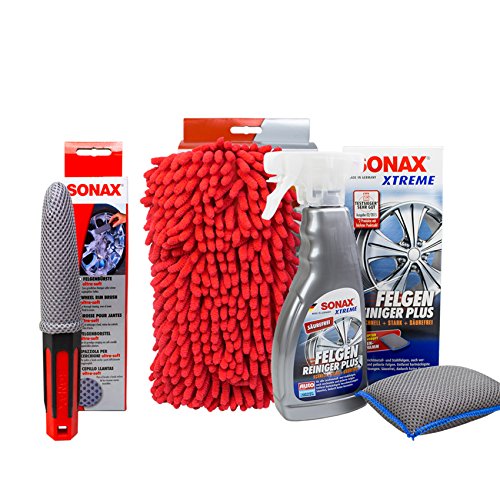 Preisvergleich Produktbild MICROFASER FELGENREINIGER Schwamm + AUTOSCHWAMM + Xtreme FELGENREINIGER Plus Set