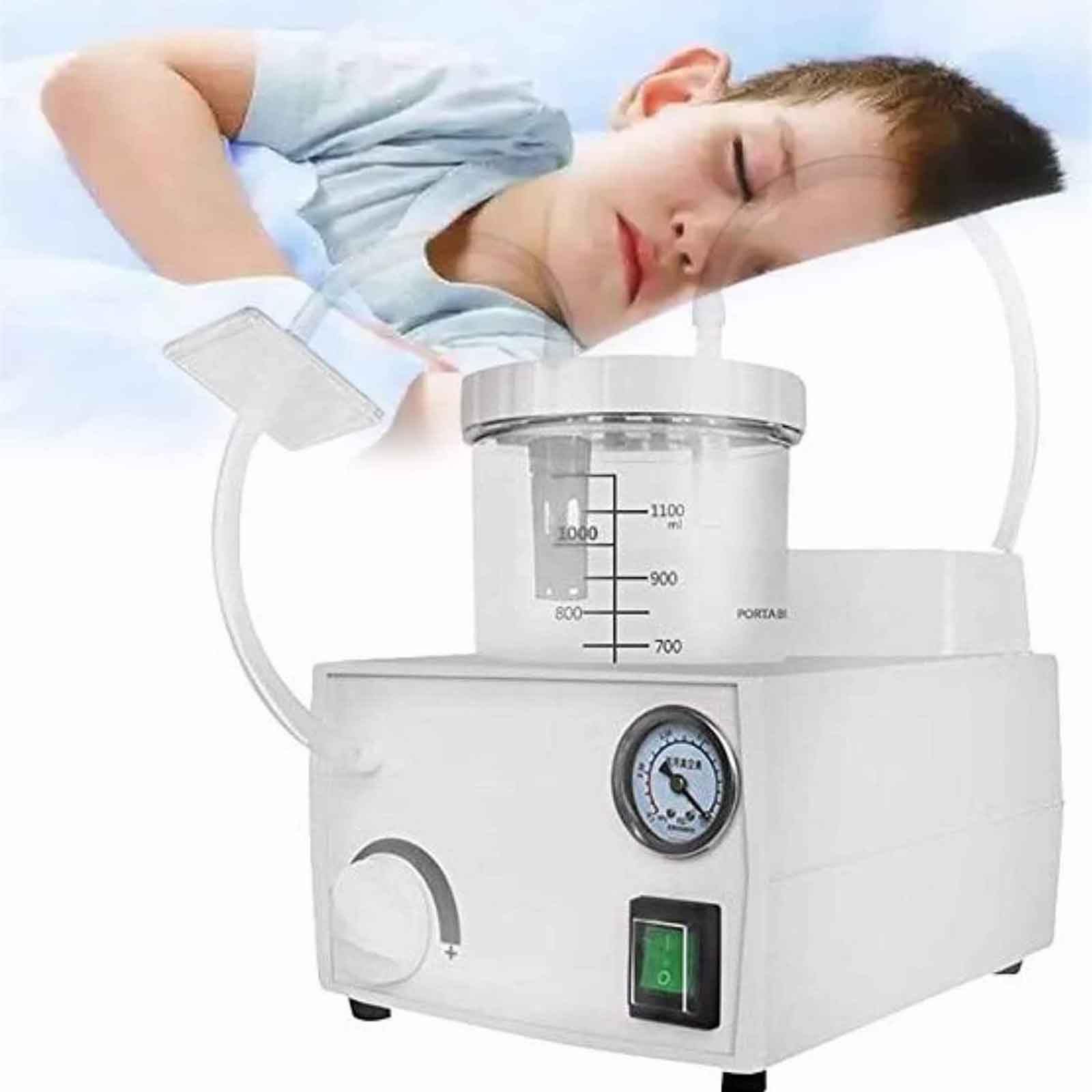 Mucus Secretion Machine,Portable Mucus Secretion Machine,Electric Sputum Phlegm Suction Pump Device Unit,For Sucking Viscous Liquids,Blood And Sputum Aspirators