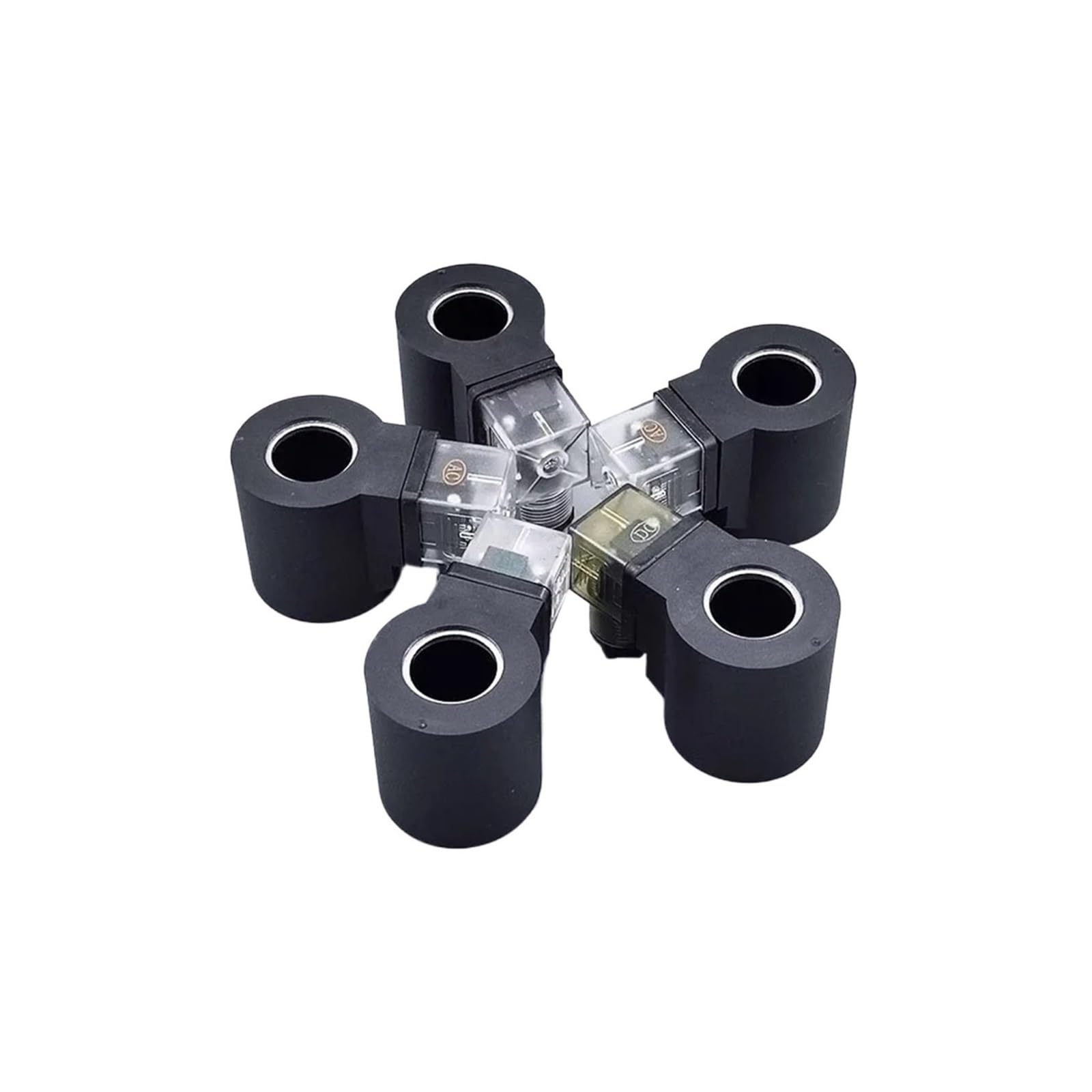 NYRXRYTCA 1pcs Hydraulic solenoid valve coil 220V 24V MFB10 12-60YC inner hole 23mm high 51mm(60YC DC48V)