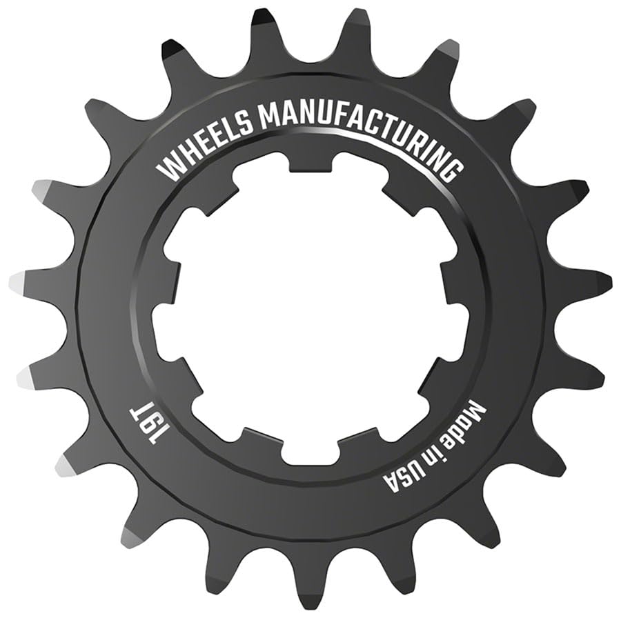 Wheels Manufacturing Solo-Speed Cog - 19t, Fits Solo-Spline and Solo-XD Kits, Black