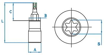 ちたたんページ Amazon.co.jp: JTC スターソケット(穴開き) 6.3×T30H T型