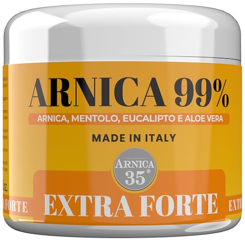 Arnica 35 - Arnica per Cavalli Uso Umano, Gel Extra Forte 99% Effetto Freddo, 500 ml, per Massaggio Cervicale, Muscolare e Articolare, con Mentolo, Eucalipto e Aloe Vera, Made in Italy