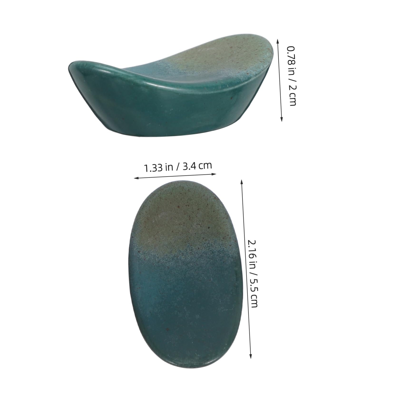 HOLIDYOYO 7pcs Chopstick Rest Rack for Chopstick Dinnerware Holder Chopstick Stand Copostick Stand Japanese Chopsticks Rests Fork Rest Holder Serving Japanese Chopsticks Stand Snack Ceramics