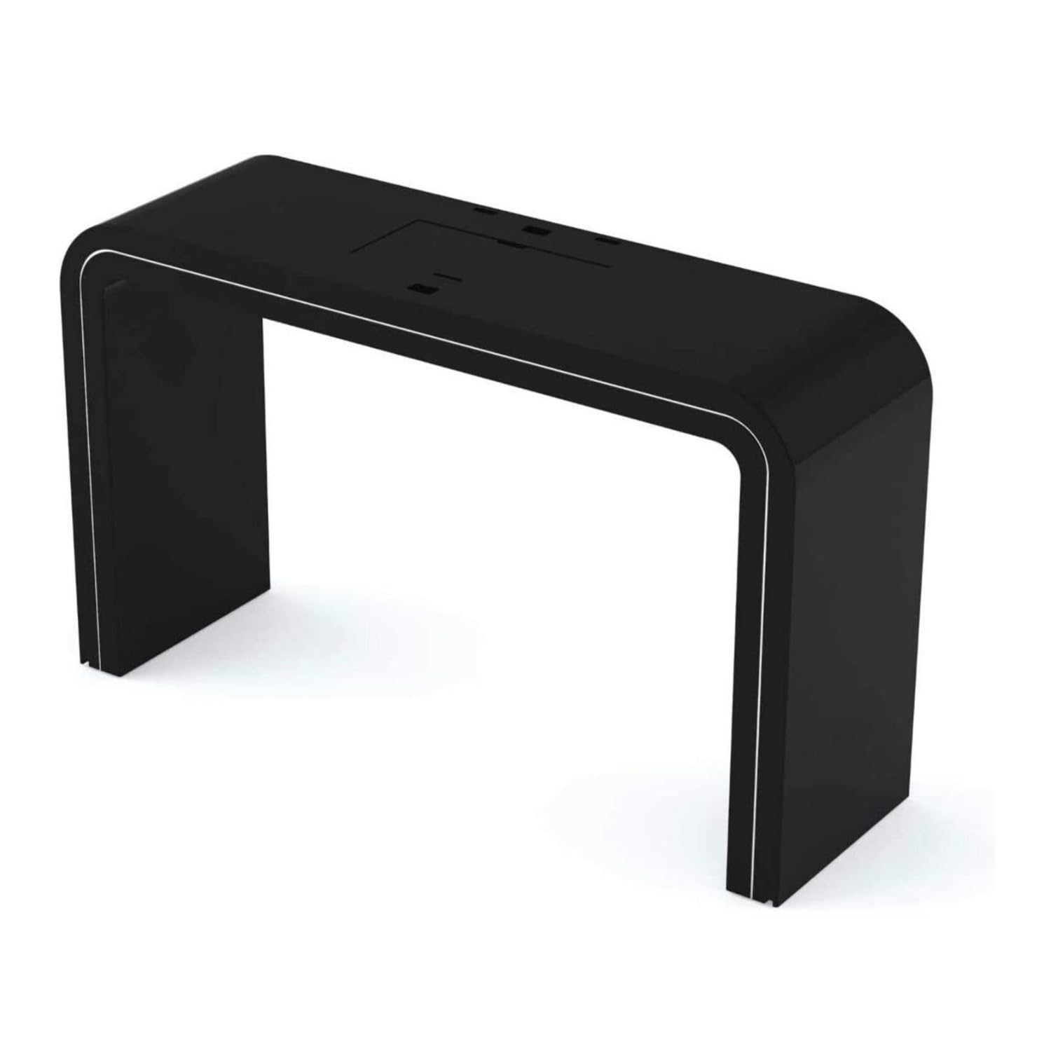 Session Cube XL Sturdy DJ Workstation with Integrated Cable Routing, Easy Assembly and Storage (Black)