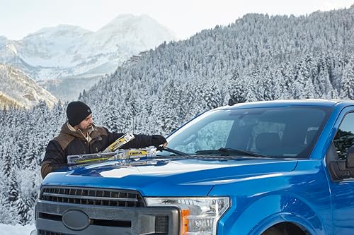 Image of Rain-X 870117 Truck & SUV Rugged Series Premium Wiper Blades, 17 Inch Windshield Wipers (Pack Of 1), Automotive Replacement Windshield Wiper Blades Engineered For All Driving Adventures