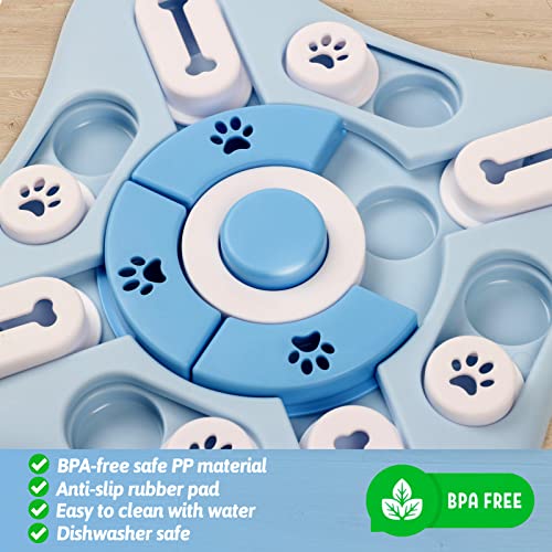 Skrtuan Hundespielzeug Intelligenz,Hundespielzeug Katzenspielzeug Intelligenz,Interaktives Hundespielzeug für Hunde,Erbrechen verhindern Intelligenzspielzeug für Hunde