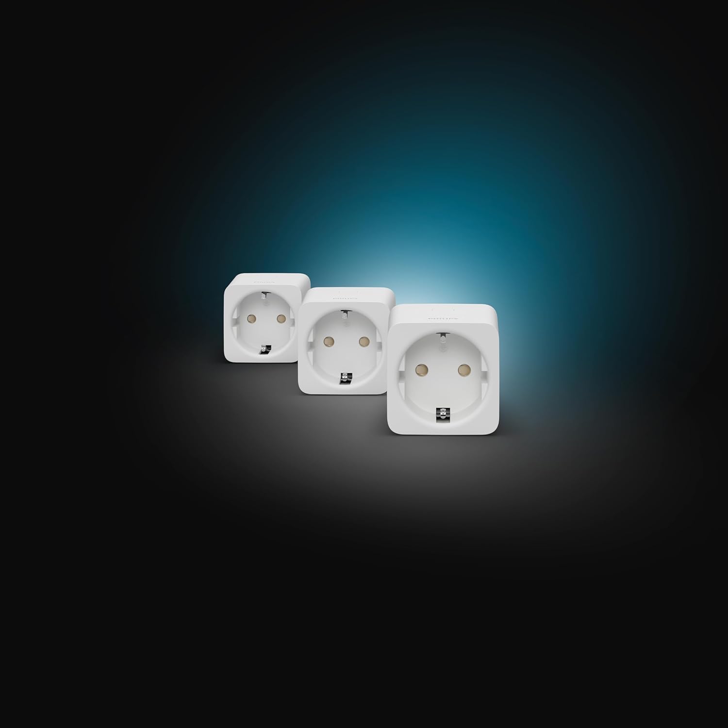 Philips Hue, lot de 3 prises connectées, fonctionne avec Alexa, Google et Apple Homekit